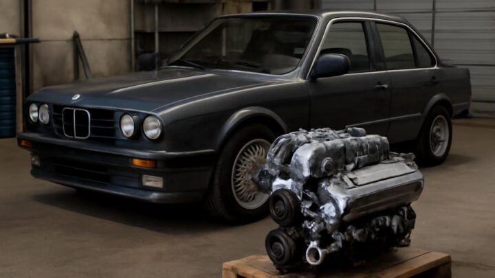 BMW E30 с двигателем M20