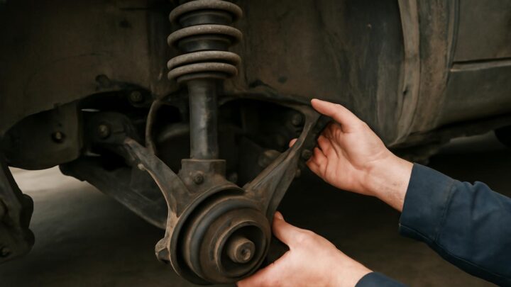 Износ подвески Peugeot 405